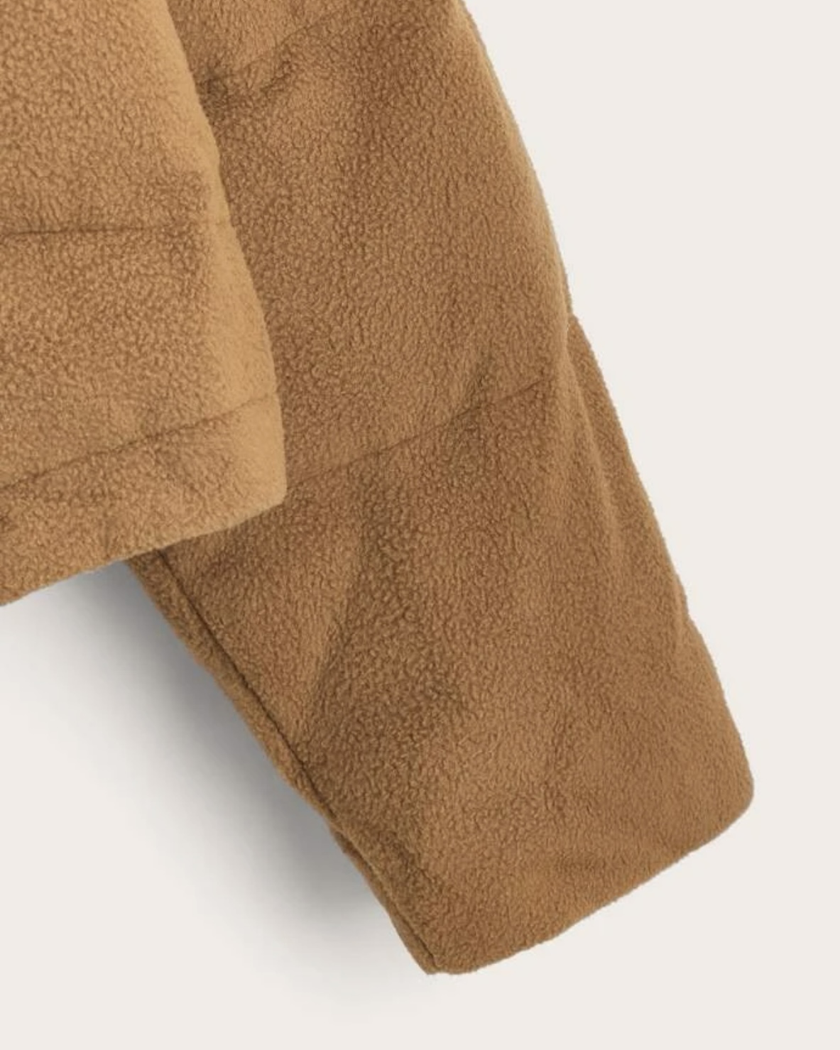 Imagem do produto CASACO BOMBER CARAMELO BOTÕES PRETO
