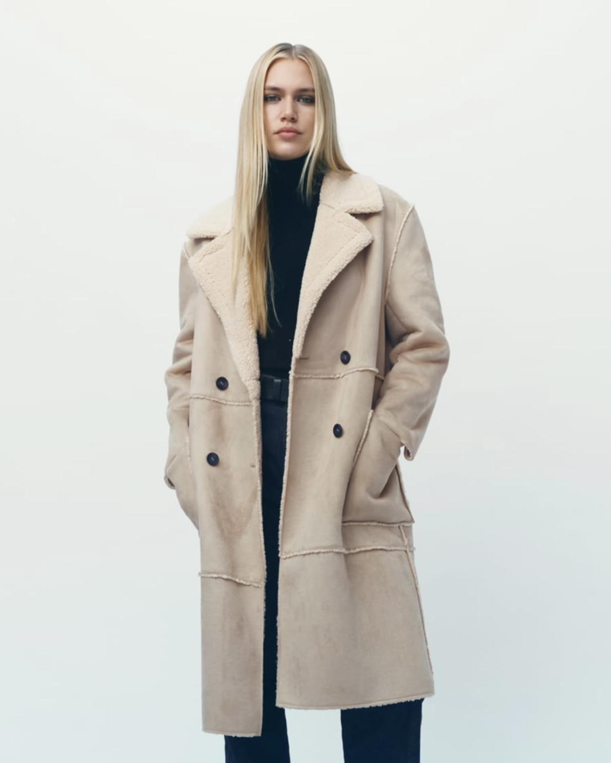 Imagem do produto SOBRETUDO CÁQUI DETALHES FORRADO ZARA