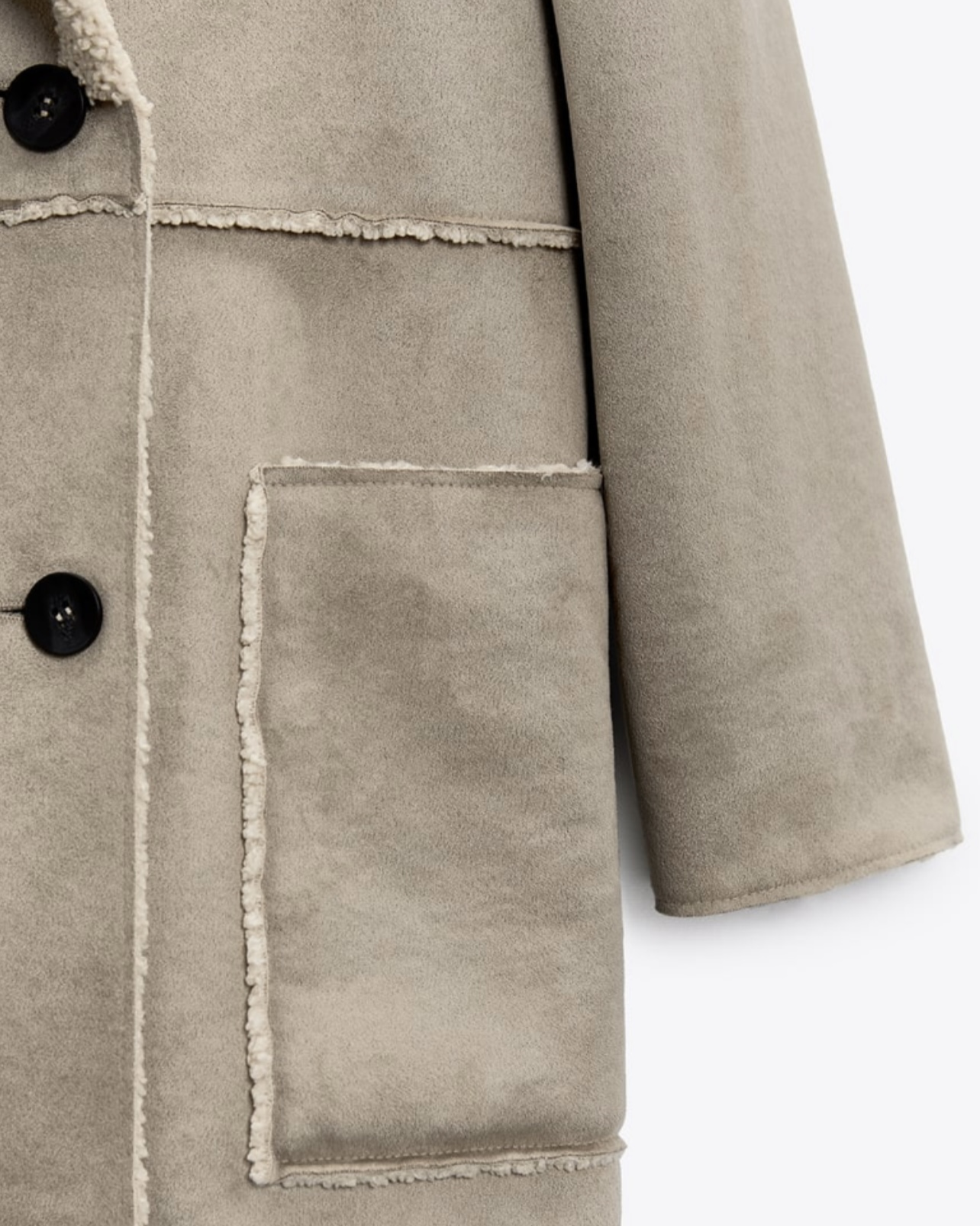 Imagem do produto SOBRETUDO CÁQUI DETALHES FORRADO ZARA