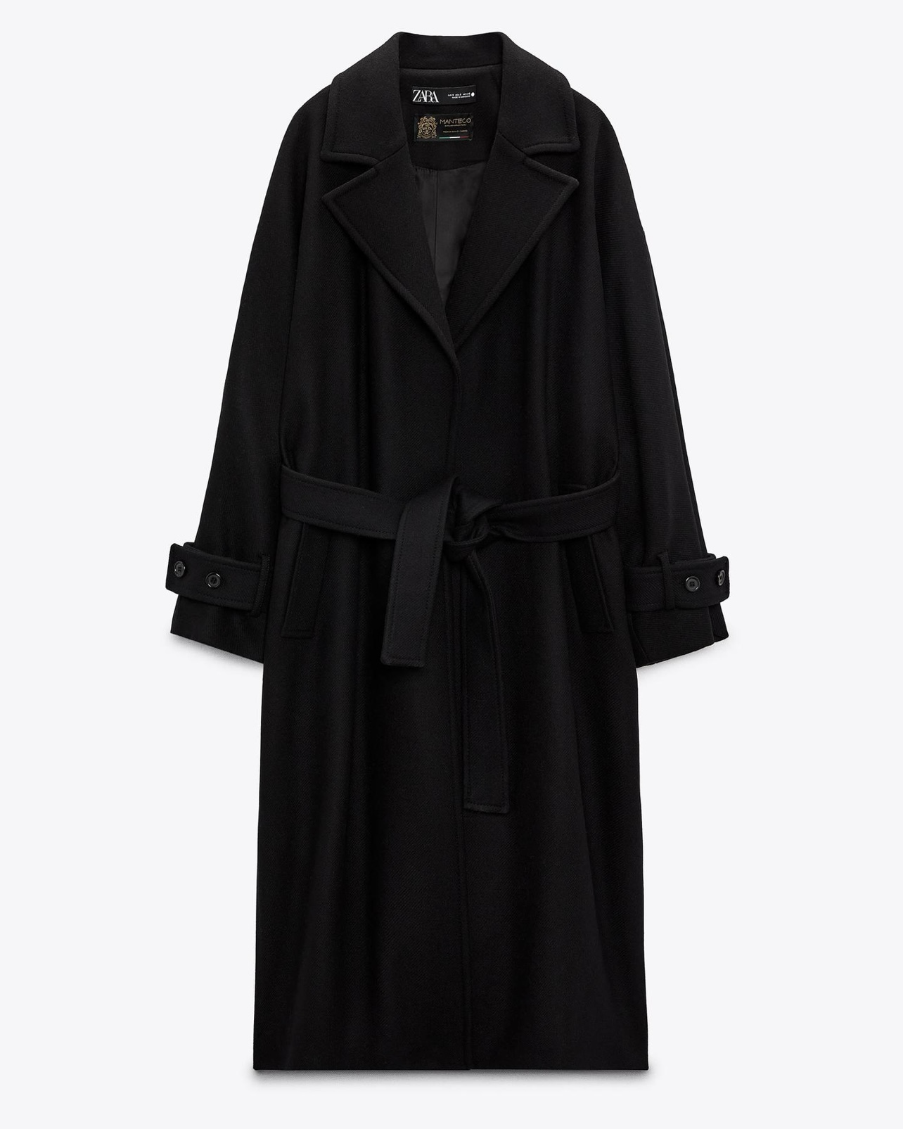 Imagem do produto SOBRETUDO PRETO LÃ ZARA MANTECO