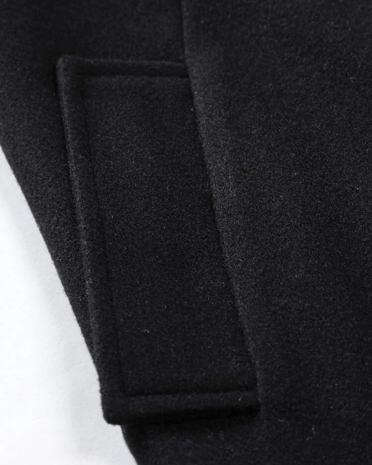 Imagem do produto SOBRETUDO LÃ BATIDA PRETO BASIC DECENTLY FORRO