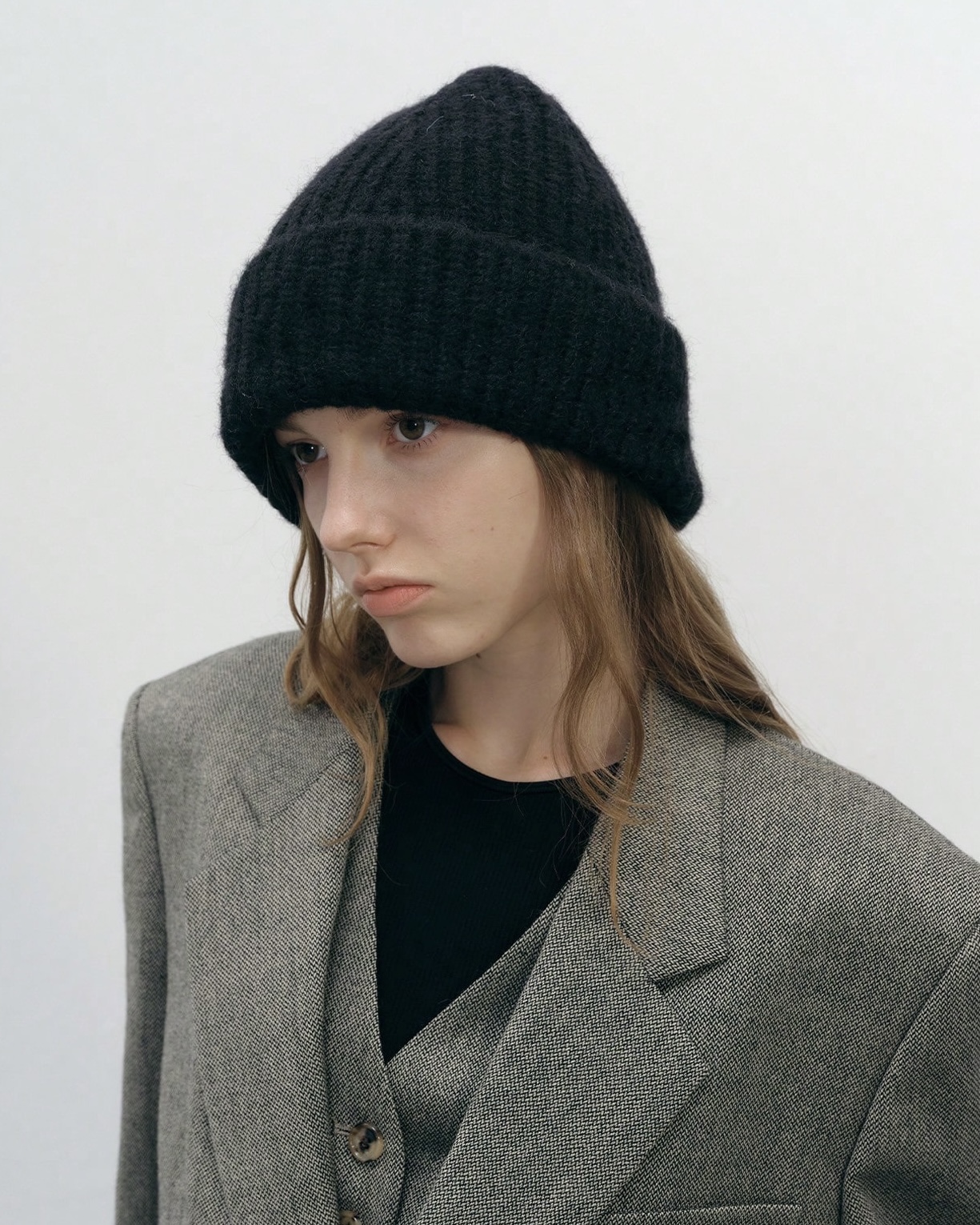 Imagem do produto GORRO TRICOT GROSSO PRETO BASIC