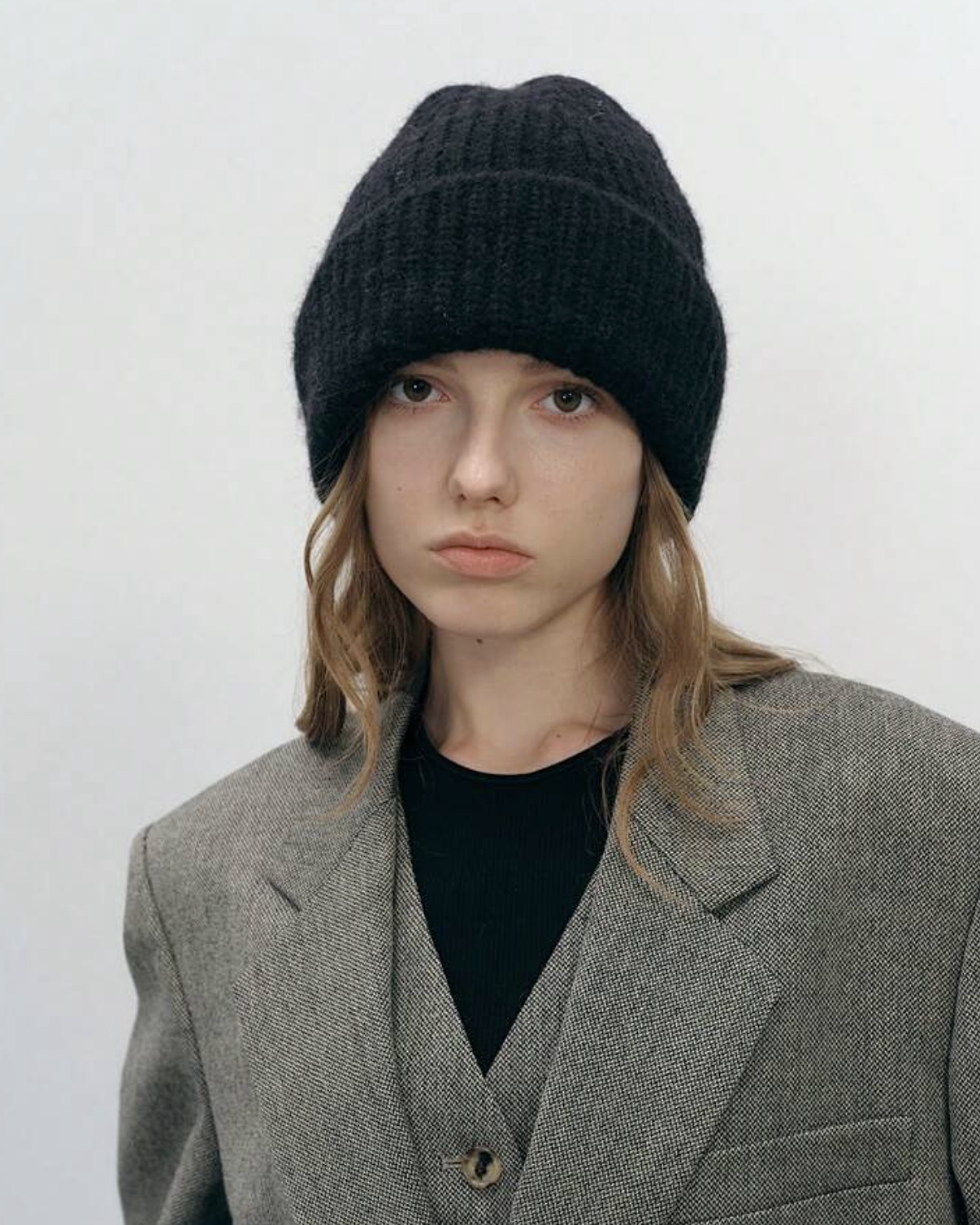 Imagem do produto GORRO TRICOT GROSSO PRETO BASIC
