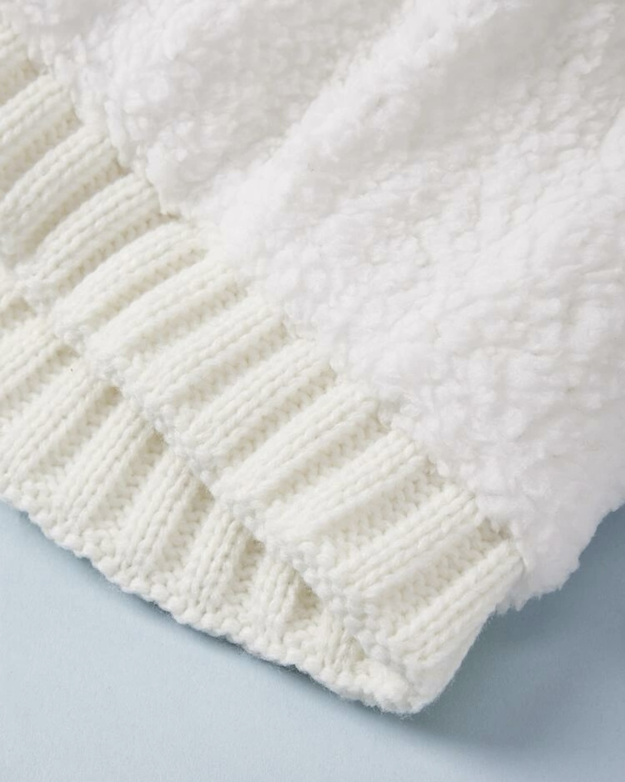 Imagem do produto GORRO OFF WHITE TRICOT FORRADO