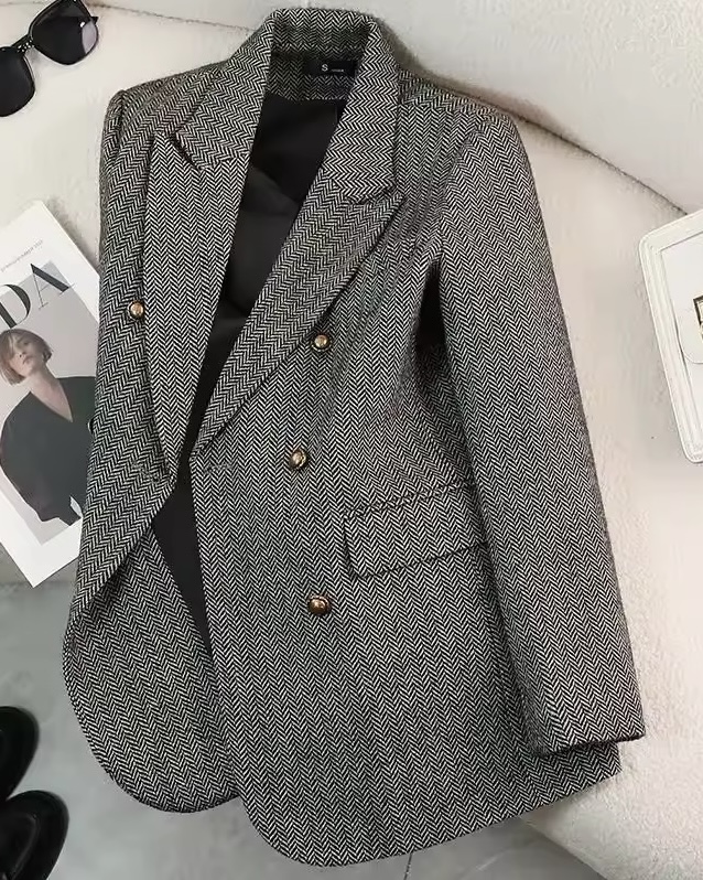 Imagem do produto BLAZER CINZA BUSINESS VICTORIA